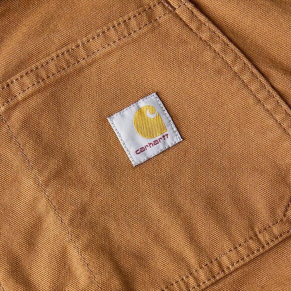 NWT Carhartt Loose Fit Brown Overalls Size Med - Picture 2 of 12